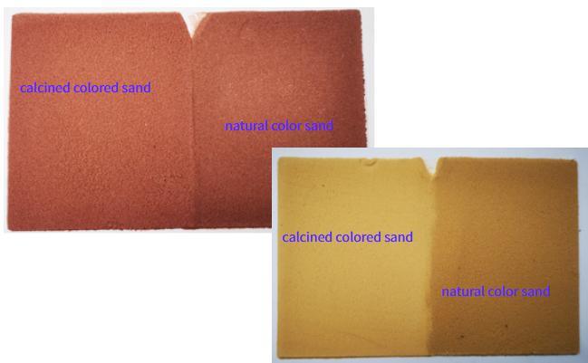 Factory Supply High Quality High-Temperature Sintered Real Stone Paint Color Sand