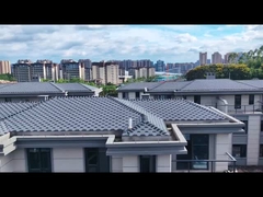 Φυτογυάλα Asphalt πέτρα οροφή Shingles διακοσμητικό για εμπορικά